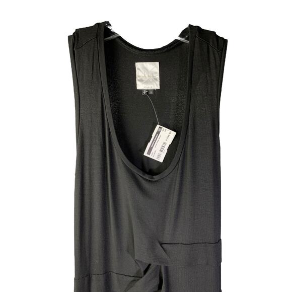 Nicole Miller Studio Maxi Tidal Dress Womens S Sleeveless Scoop Neck NWT $245 - Picture 5 of 8